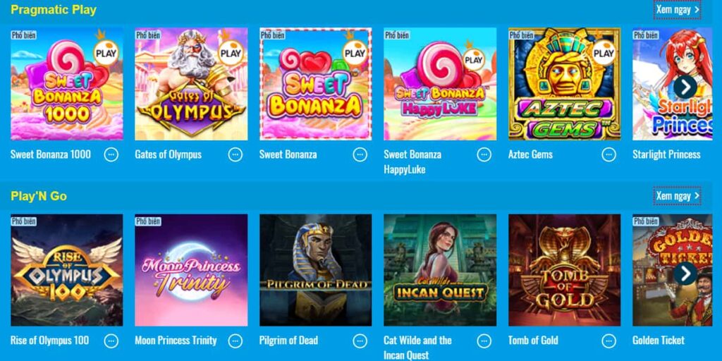 Trải nghiệm game Video Slots hấp dẫn tại nhà cái Happyluke