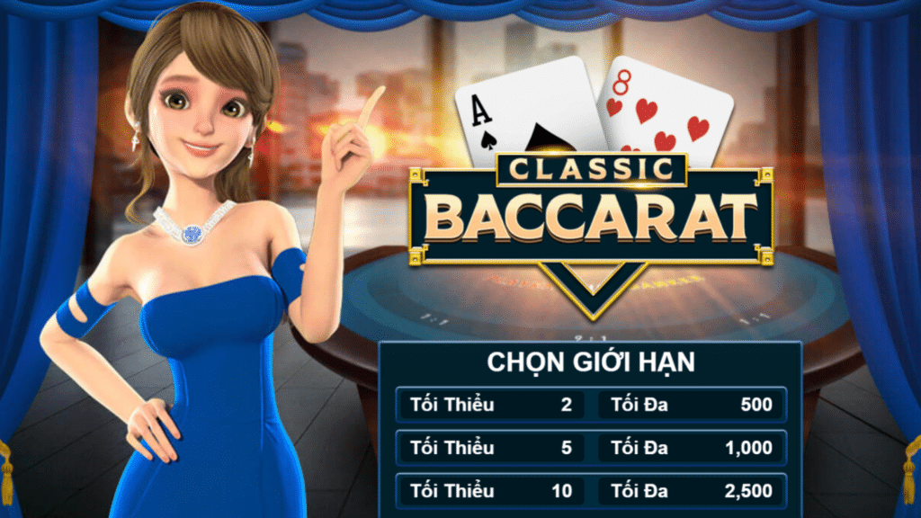 Nên chọn bàn chơi Baccarat có giới hạn cược phù hợp tài chính